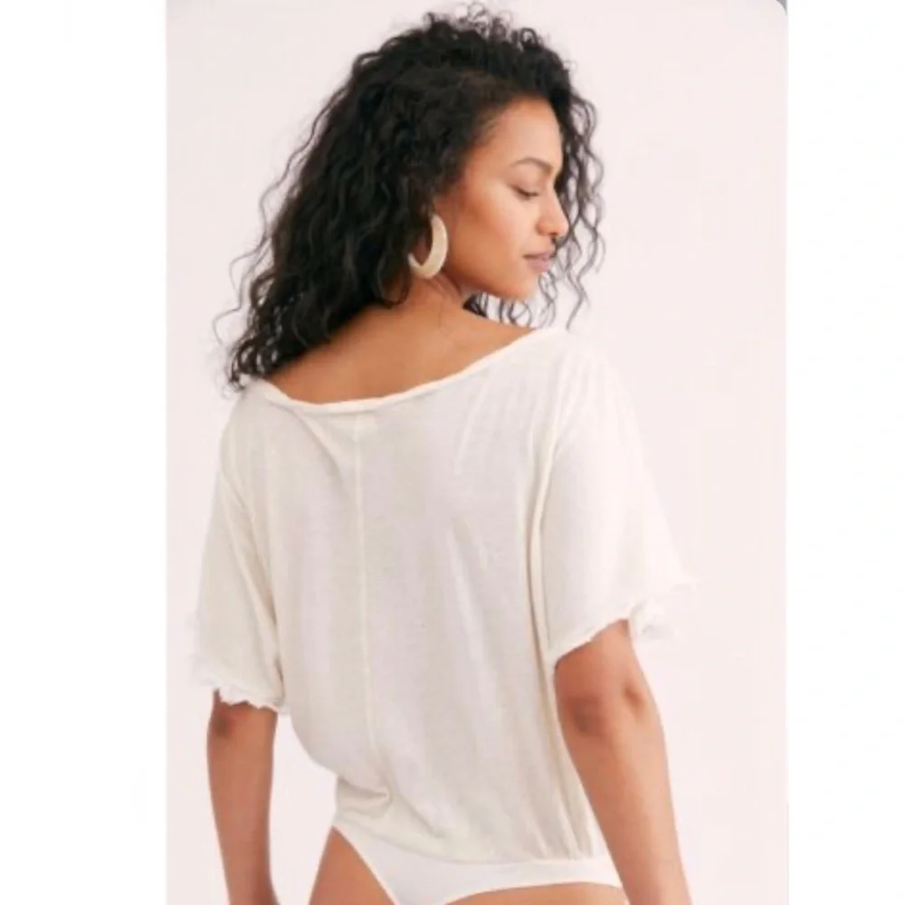 Free People Slouch On The Couch Bodysuit